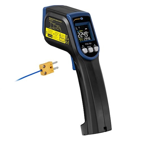 Pce Instruments Digital Infrared Thermometer, -76 to 932 Degrees F PCE-780